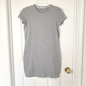 Calvin Klein Small Tshirt Mini Dress Athletic Bodycon